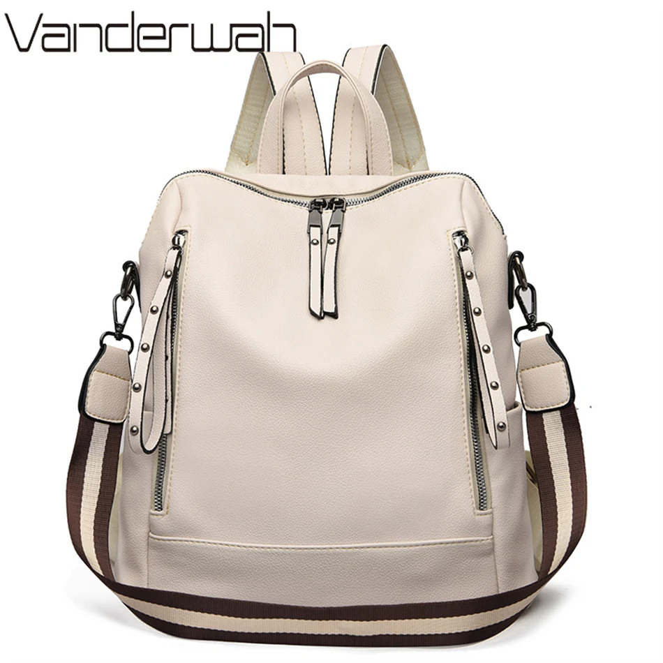 Mochila De cuero suave para es - Luxury Bags Leather reseña y precio