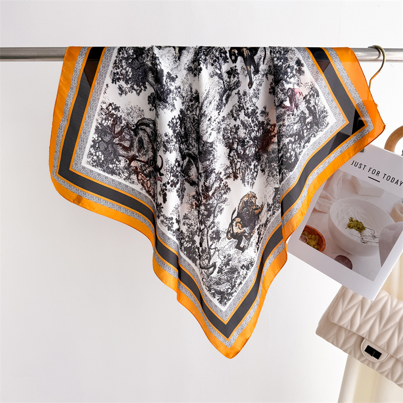 Bufandas con estampado de jung - Luxury Bags China reseña y precio